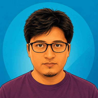 Retrato ilustrado de Mario Morocho